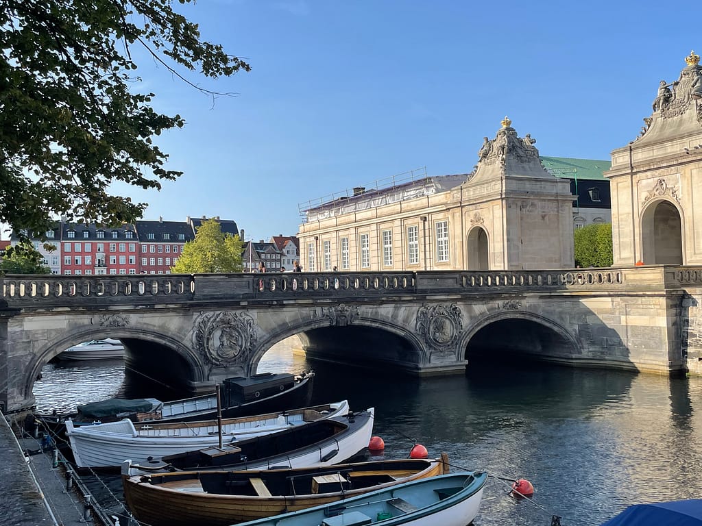 voyage en train à Copenhague